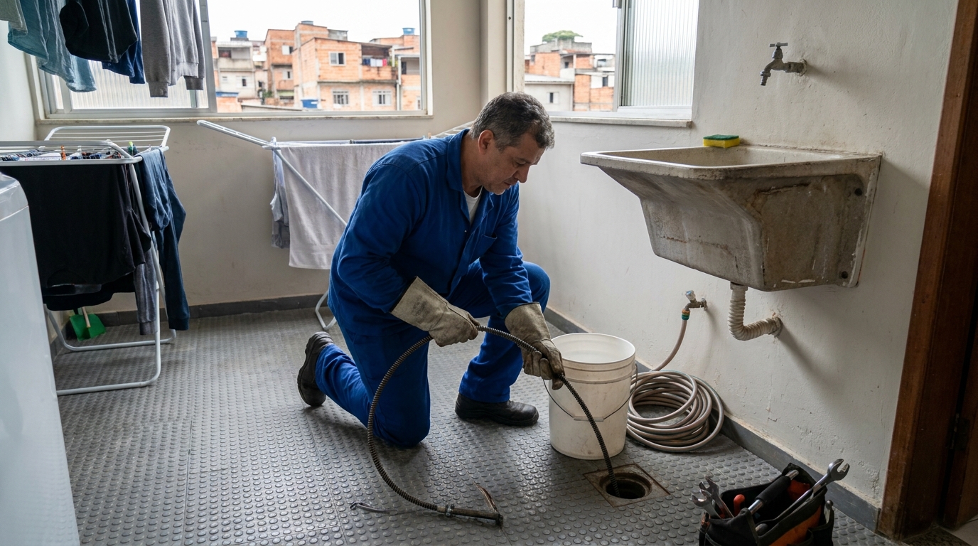 Desentupimento de Ralos Externos na Cidade Nova I, Indaiatuba‑SP