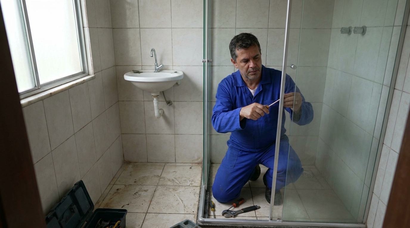 Troca de Roldanas e Trilhos em Indaiatuba‑SP
